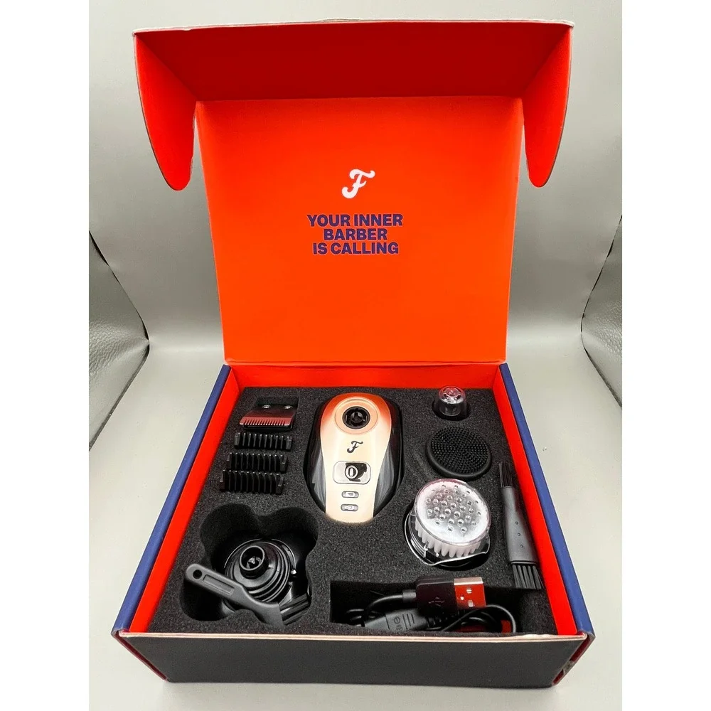 Freebird Flex Series Shaving Kit Electric Rotary Head Shaver Gold FS1-1-US-EA-1